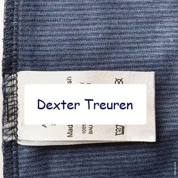 étiquettes Vêtements Résistantes Lavage