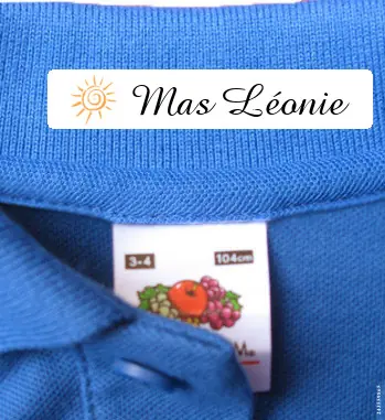 Personalised Uniform Labels