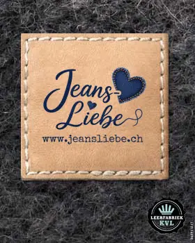 Leder Labels Mit Eigenem Logo