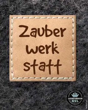 Leder Label Selber Machen