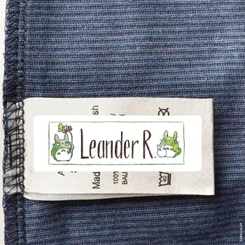 étiquettes Vêtements Résistantes Lavage