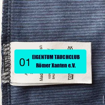 étiquettes Vêtements Crèche